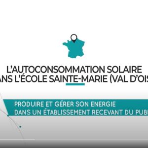 Vidéo Installation d’autoconsommation solaire MyLight Systems dans une école