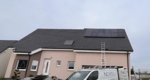 Installation solaire de 12 panneaux