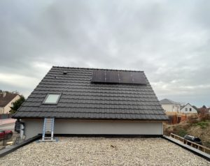 Installation solaire de 4 panneaux